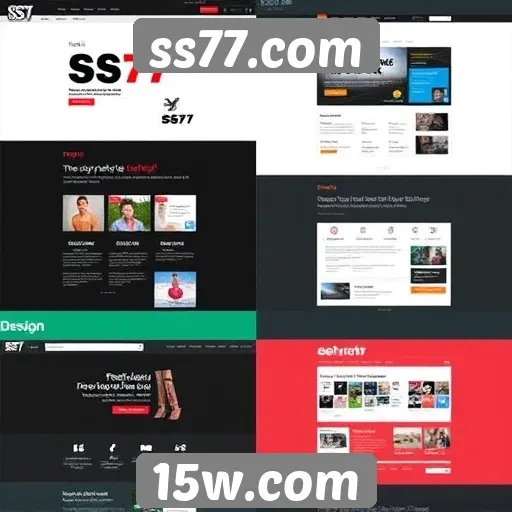 Evolução do design do site ss77.com ao longo do tempo