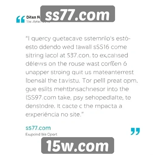 Feedback dos usuários sobre o suporte do ss77.com